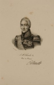 Ritratto di Carlo X (1757-1836)